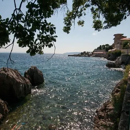 Appartement In With Sea View, Terrace, Air Conditioning, Wifi Lovran